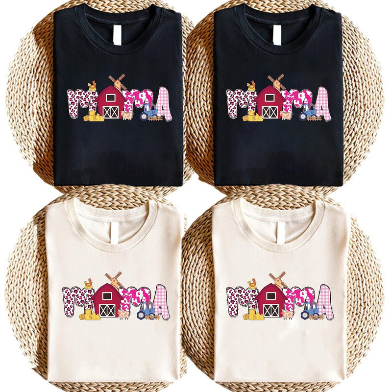 Bauernhof Mama T-Shirt