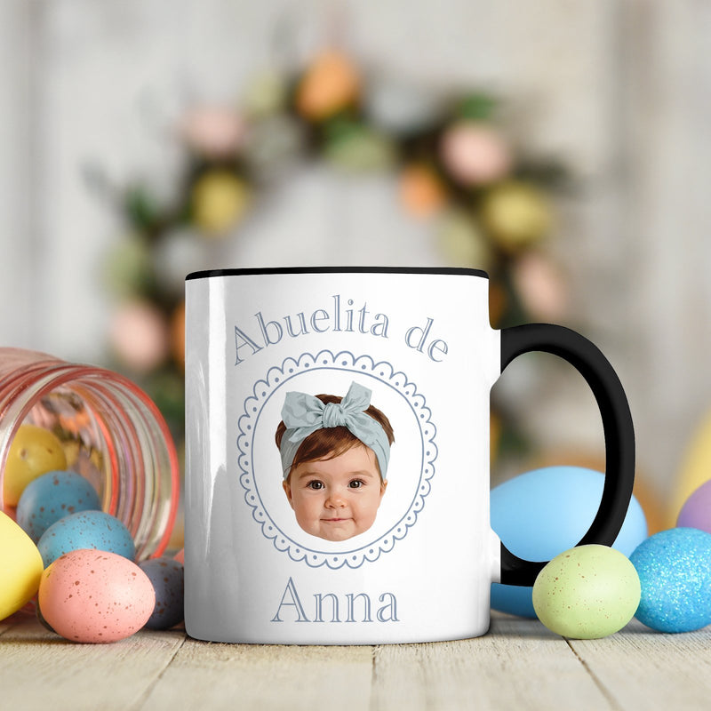Oma Tasse personalisiert mit Foto und Namen