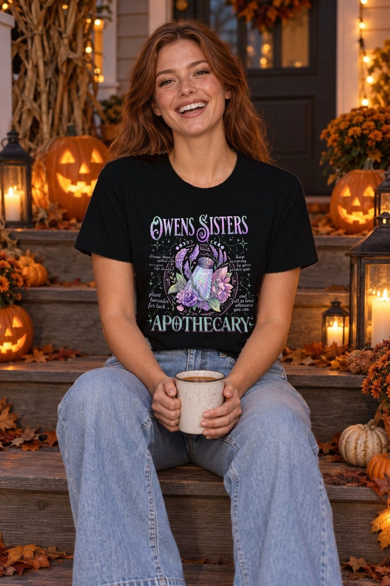 Hexen-Shirt mit Lavendel und Salz
