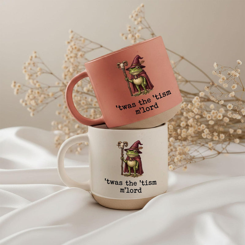Frosch Tasse „'twas the 'tism m'lord“