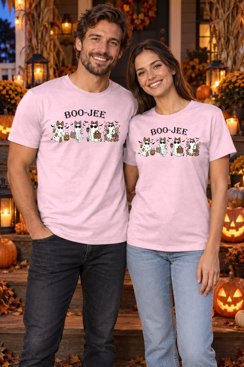Halloween Pullover „Boo-Jee“ – schicke Gespenster mit Sonnenbrille