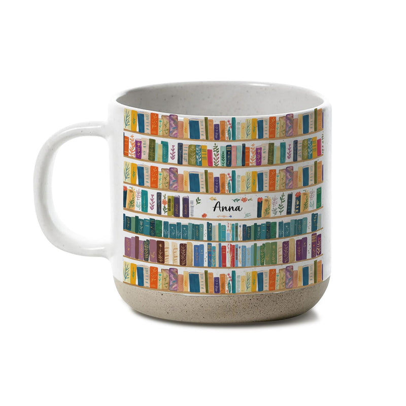 Bücherregal Tasse mit Namen
