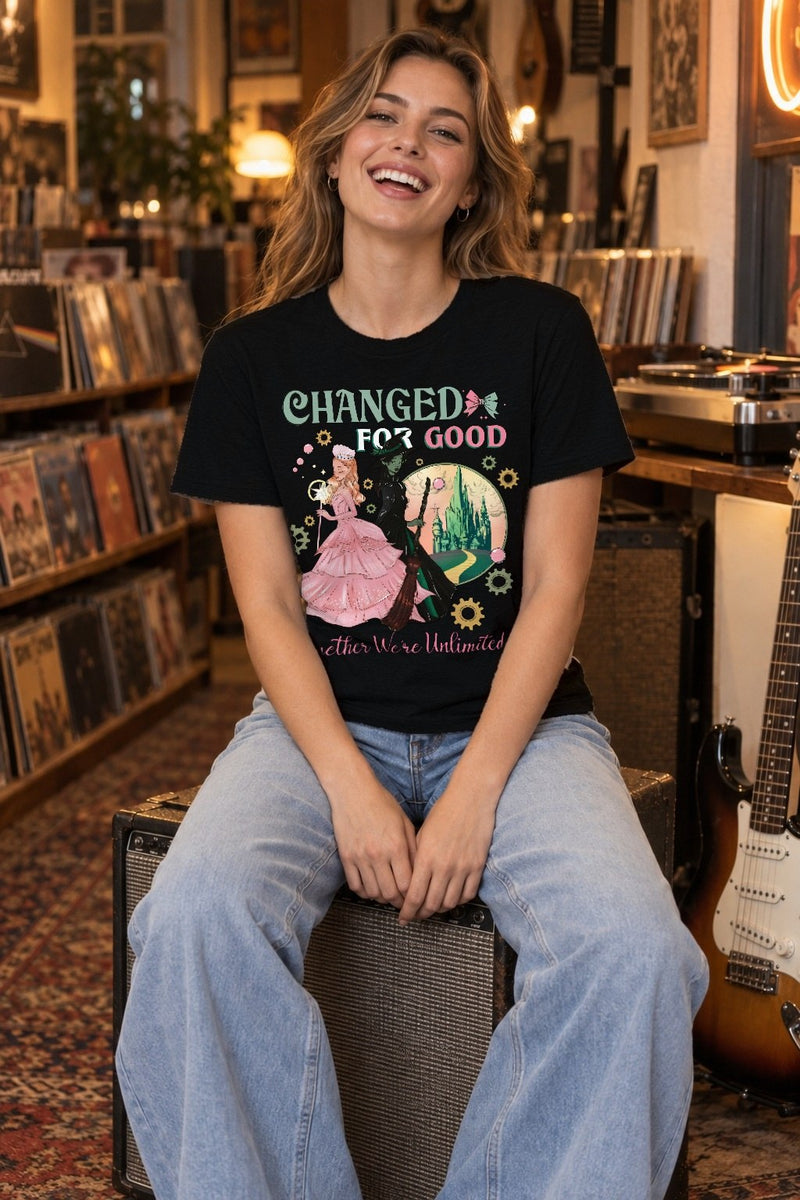Freundinnen-Shirt mit Wicked „Changed for Good“