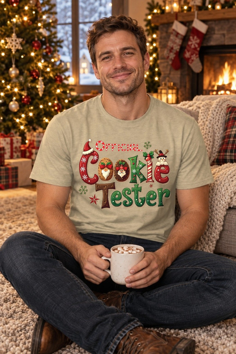 Weihnachtspullover „Official Cookie Tester“