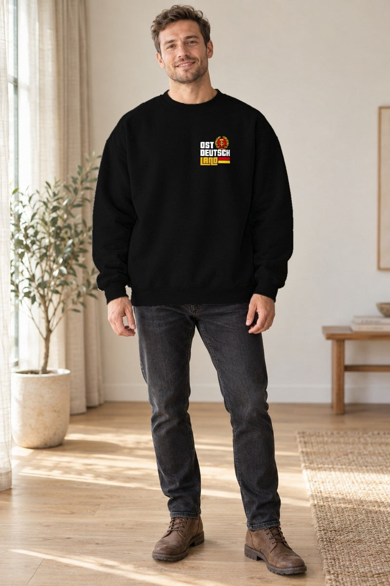Ostalgie Sweatshirt „Original Ostdeutschland – Heimat bleibt“