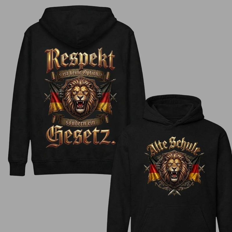 Alte Schule Shirt „Respekt ist keine Option, sondern ein Gesetz“
