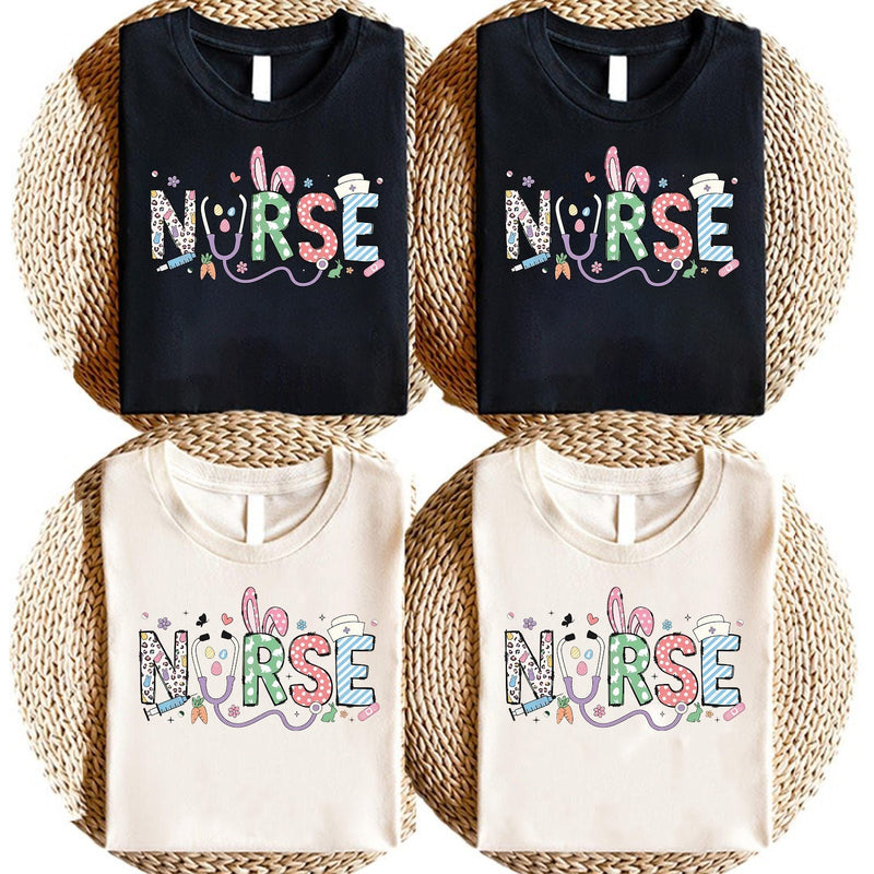 Pflege Shirt Ostern „Nurse“