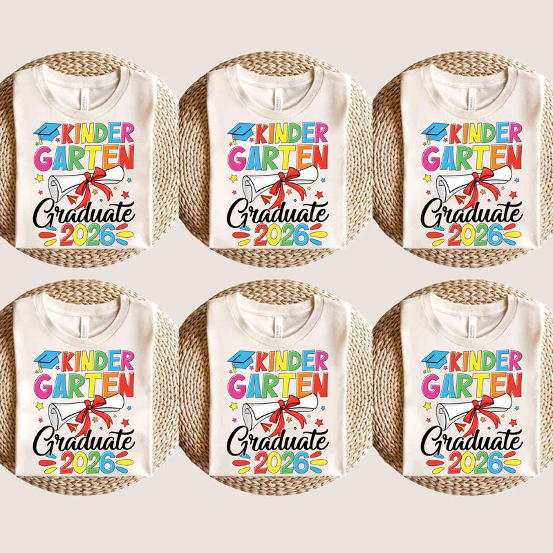 Kindergarten Abschluss Shirt „Kindergarten Graduate 2026“