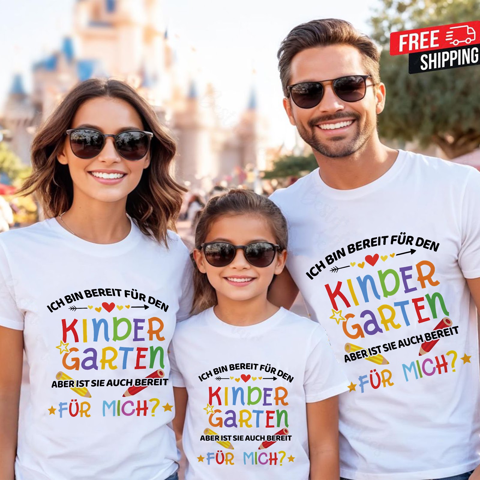 Einschulung T-Shirt „Bereit für den Kindergarten“