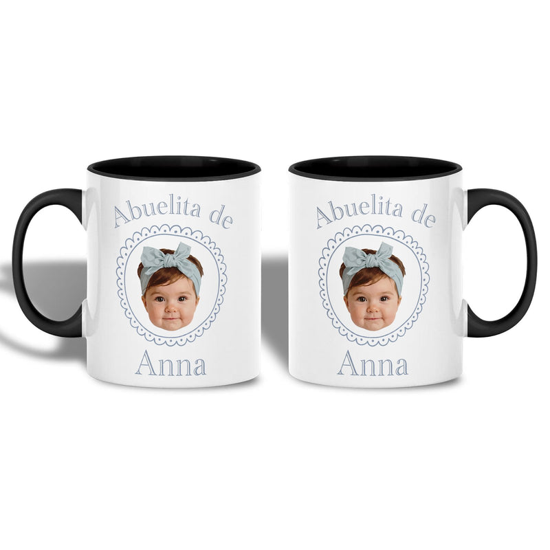 Oma Tasse personalisiert mit Foto und Namen