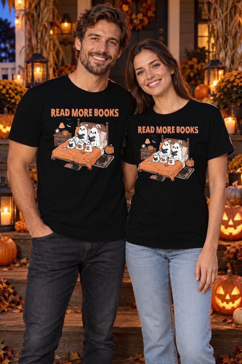 Halloween Pullover Bücher „Read More Books“