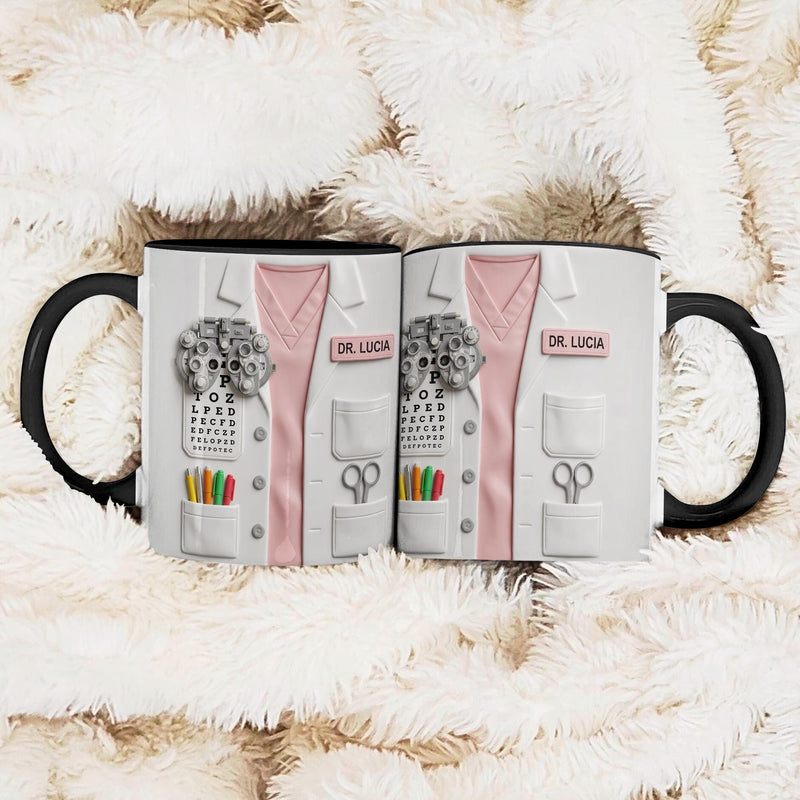 Optiker-Tasse mit Namen