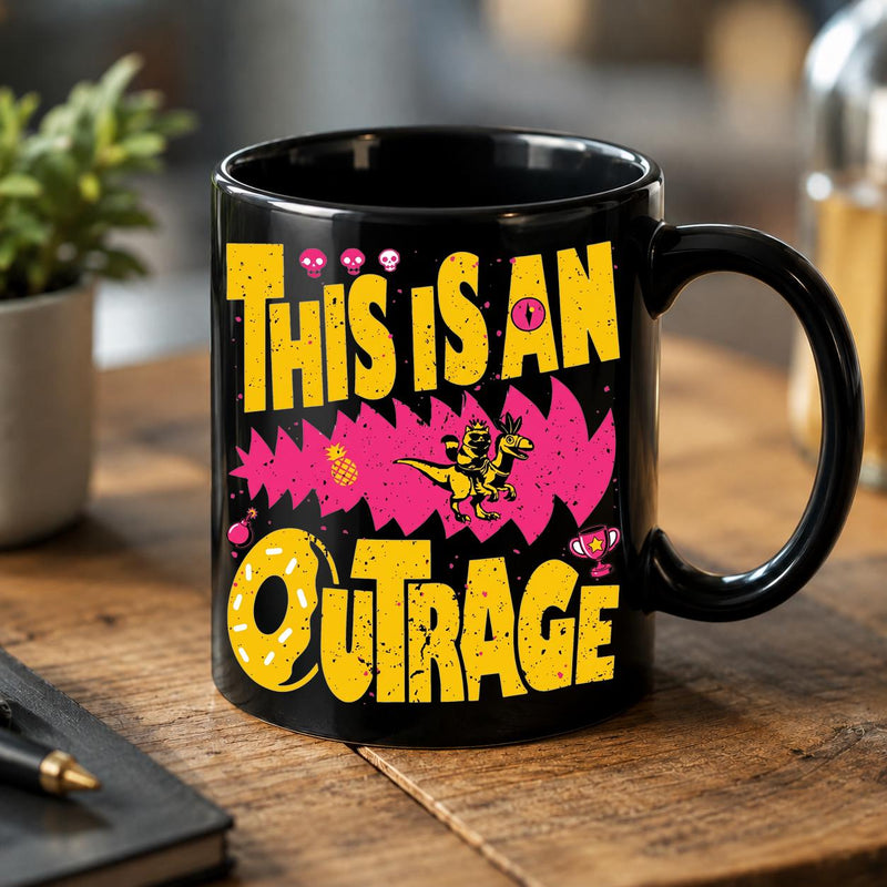 Fantasy-Tasse „This Is An Outrage“