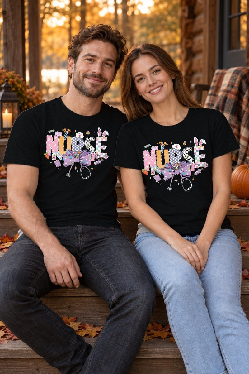 Krankenschwester Oster T-Shirt „Nurse“