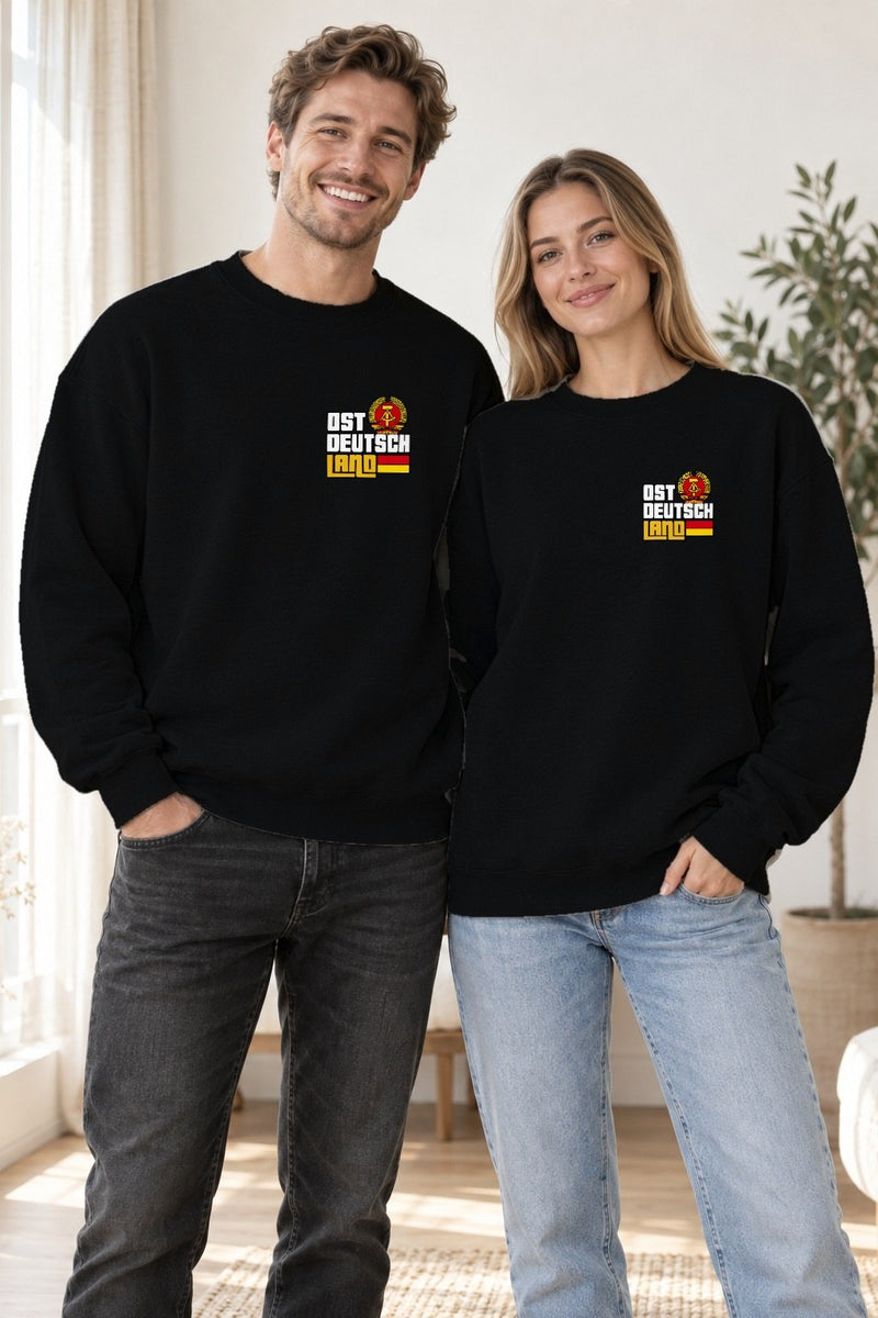 Ostalgie Sweatshirt „Original Ostdeutschland – Heimat bleibt“
