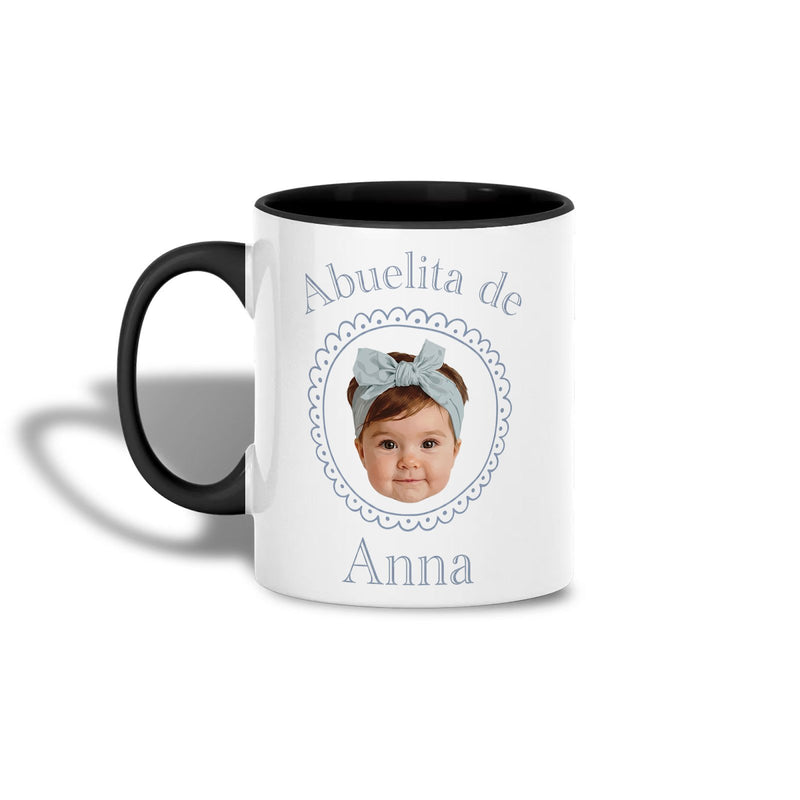 Oma Tasse personalisiert mit Foto und Namen