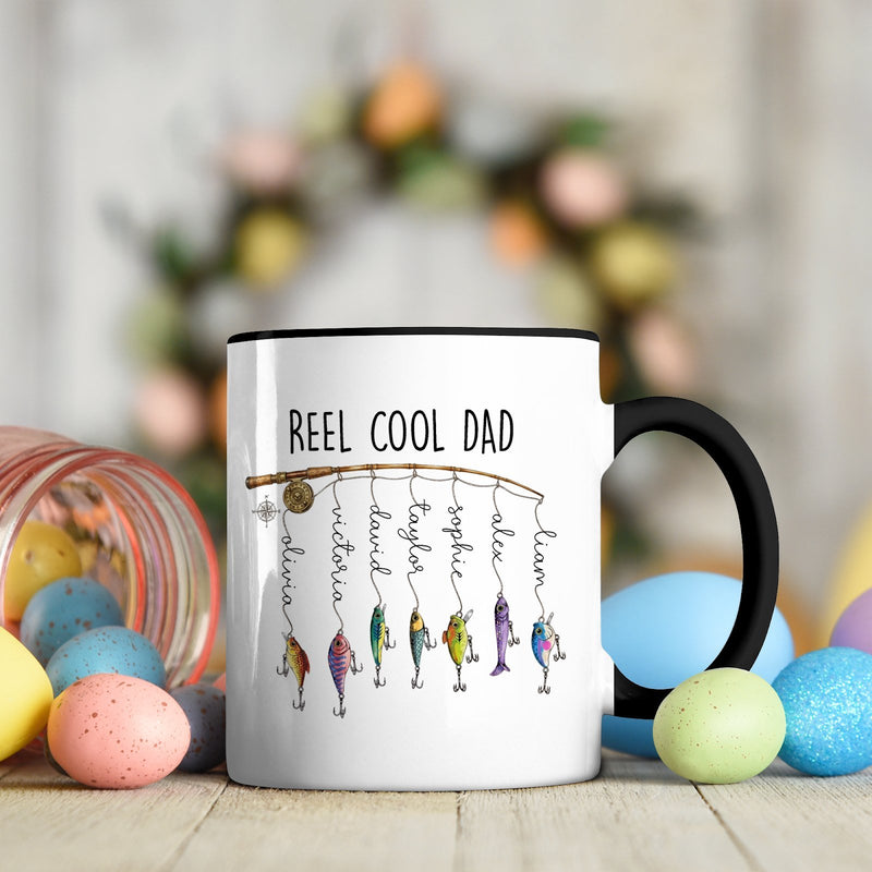 Angler Tasse „Reel Cool Dad“