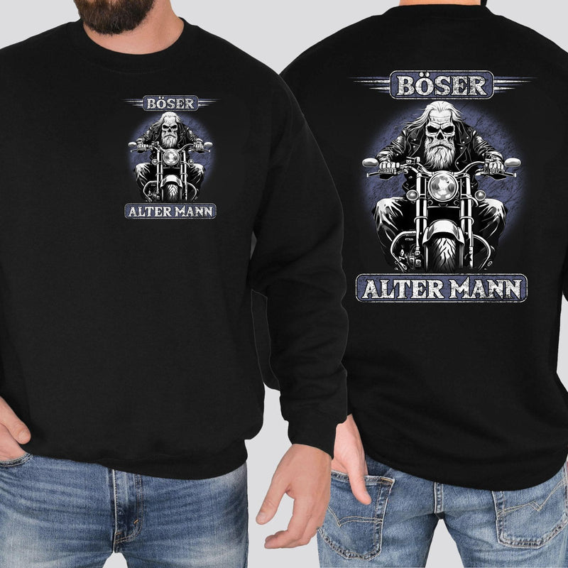 Biker Shirt „Böser alter Mann“