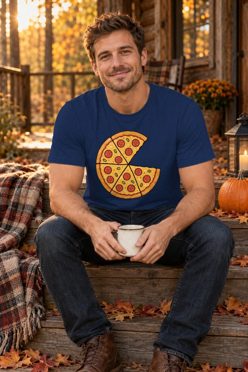 Partnerlook Papa und Kind T-Shirt Pizza