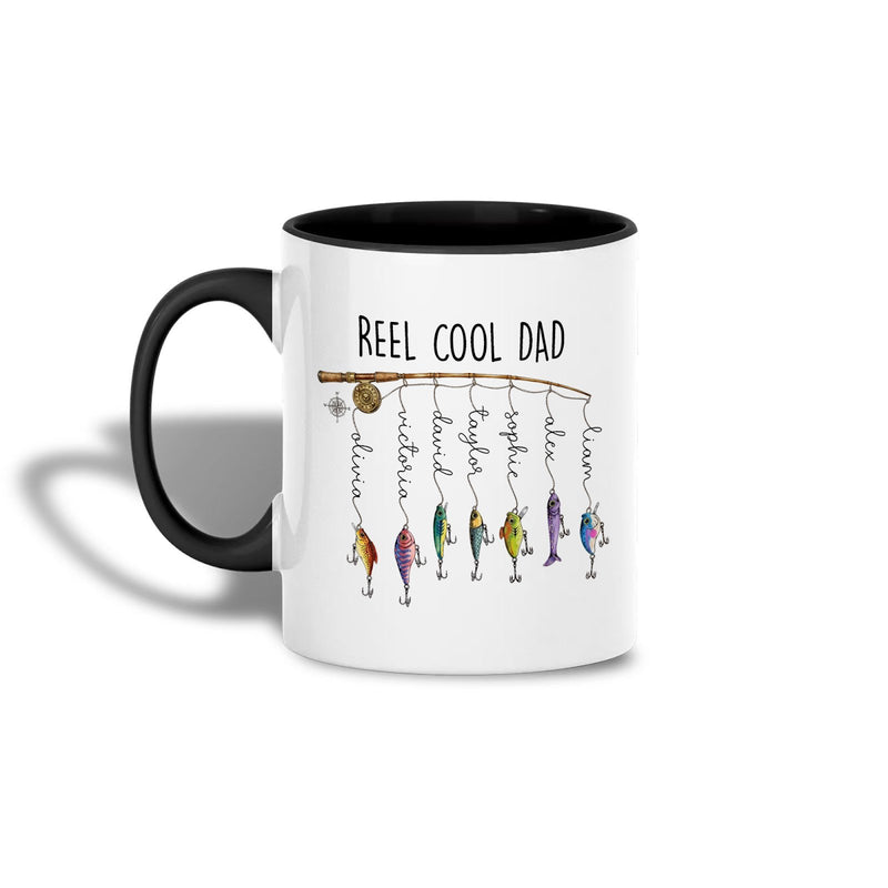 Angler Tasse „Reel Cool Dad“