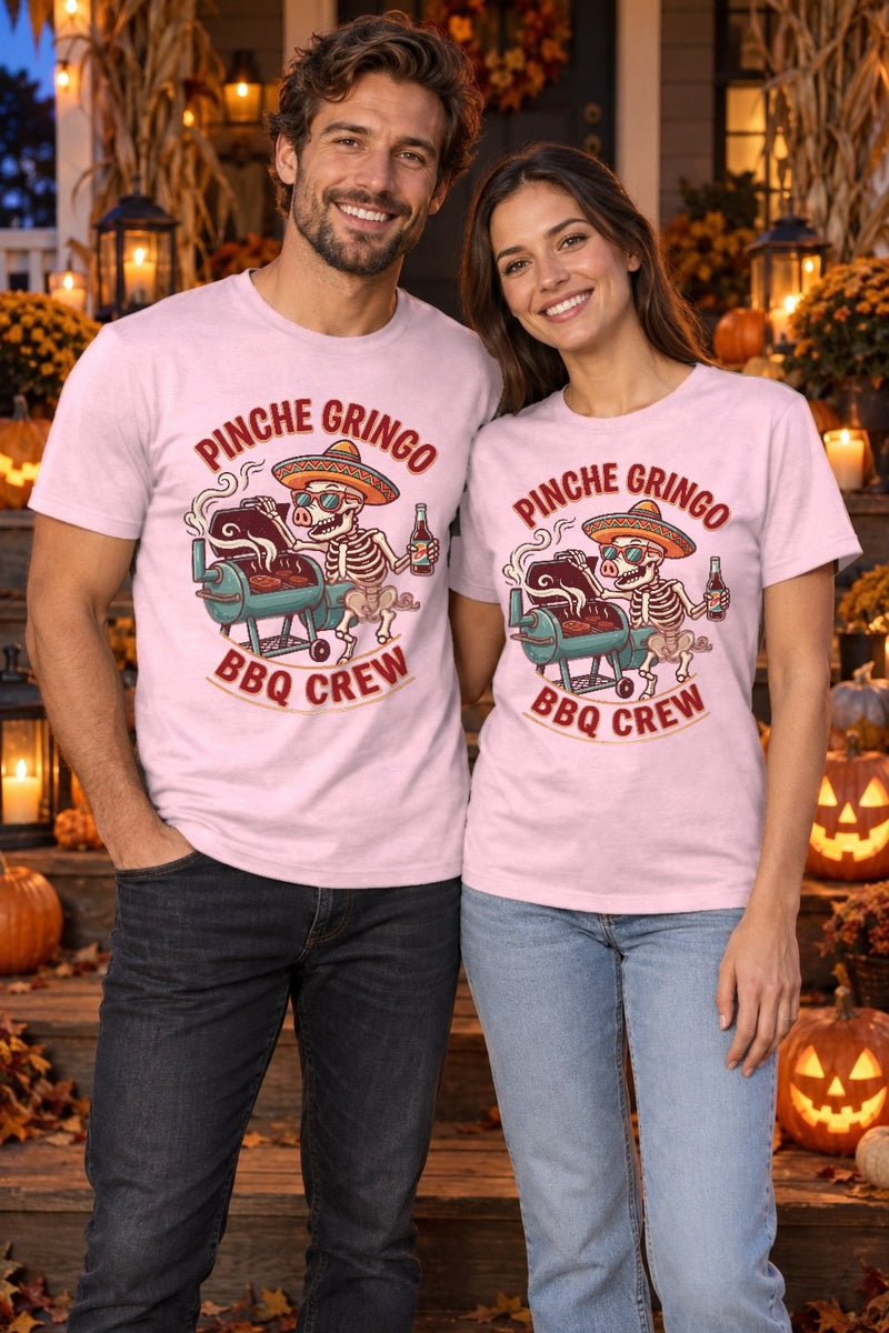 Grill T-Shirt „Pinche Gringo BBQ Crew“