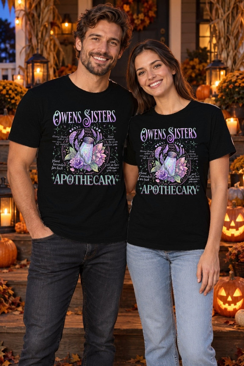 Hexen-Shirt mit Lavendel und Salz