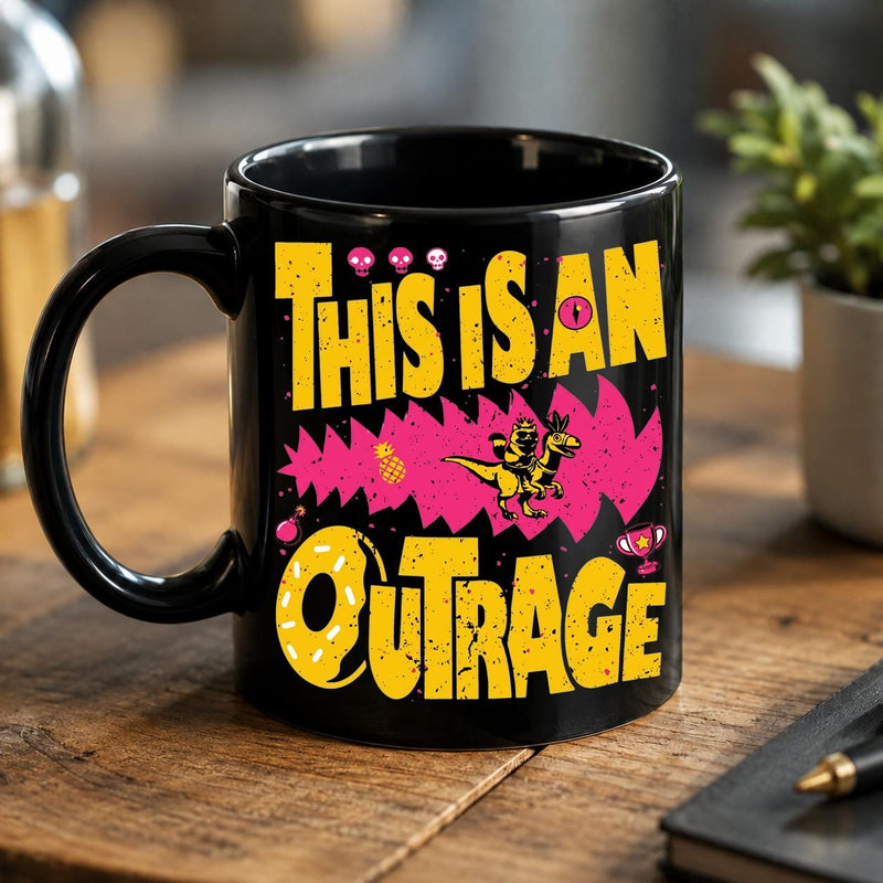 Fantasy-Tasse „This Is An Outrage“