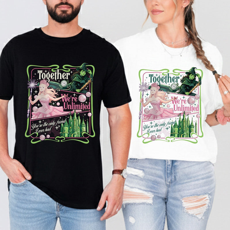 Freundinnen-Shirt mit Wicked „Together We’re Unlimited“