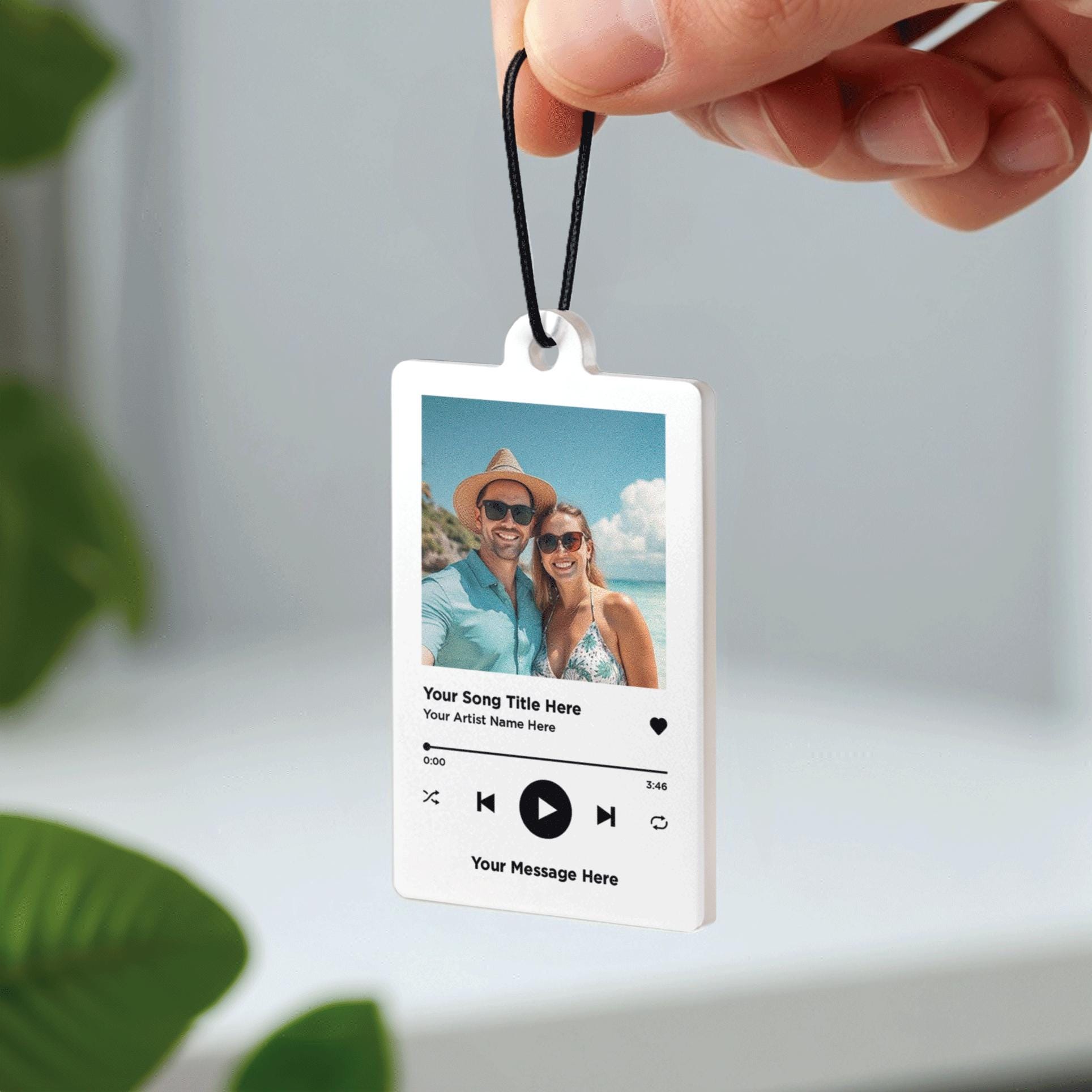 Musik-Foto-Ornament
