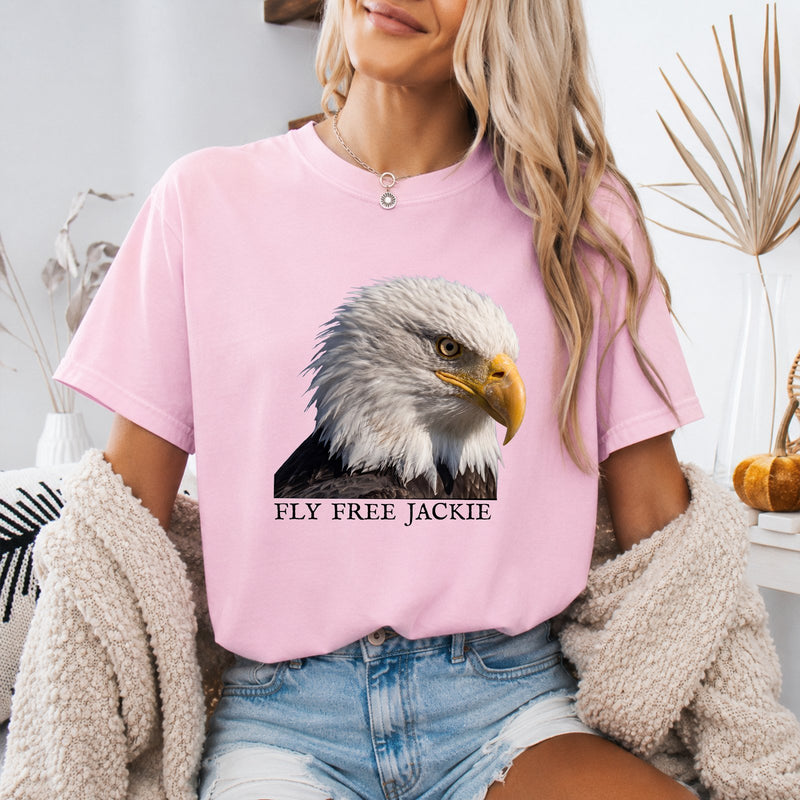 Adler Shirt „Fly free Jackie“