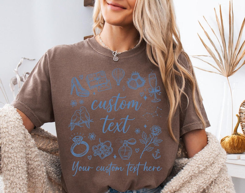 Shirt mit Wunschtext personalisiert, z. B. „Future Mrs“