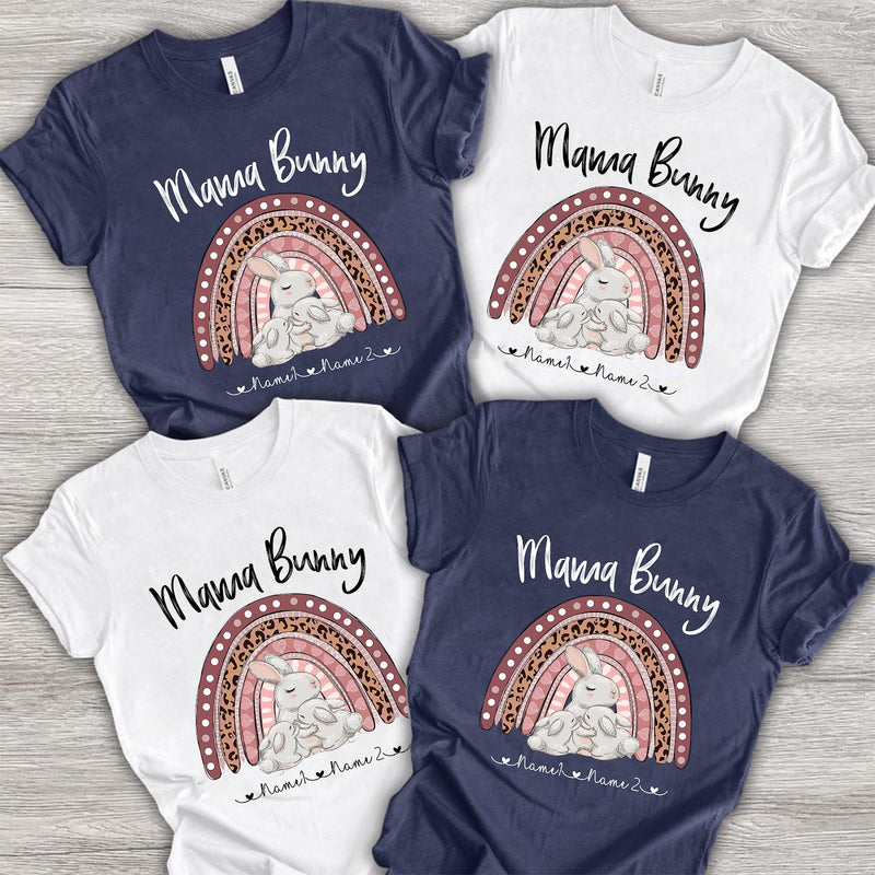 Mama Shirt personalisiert „Mama Bunny“