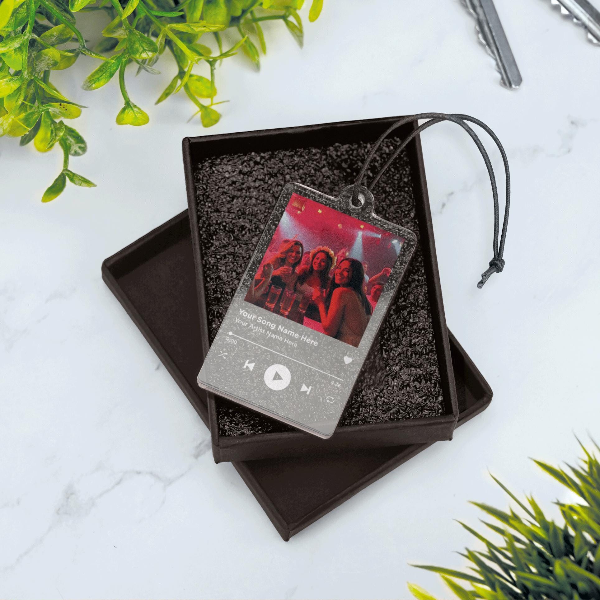 Musik-Foto-Ornament