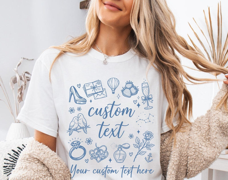Shirt mit Wunschtext personalisiert, z. B. „Future Mrs“