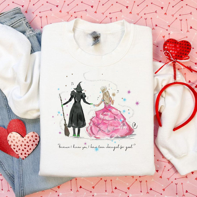 Freundinnen Shirt „Because I Knew You, I Have Been Changed for Good“