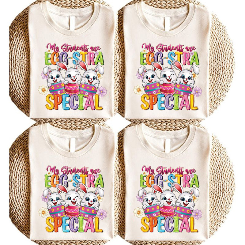 Lehrer Oster T-Shirt „My Students are Egg-stra Special“