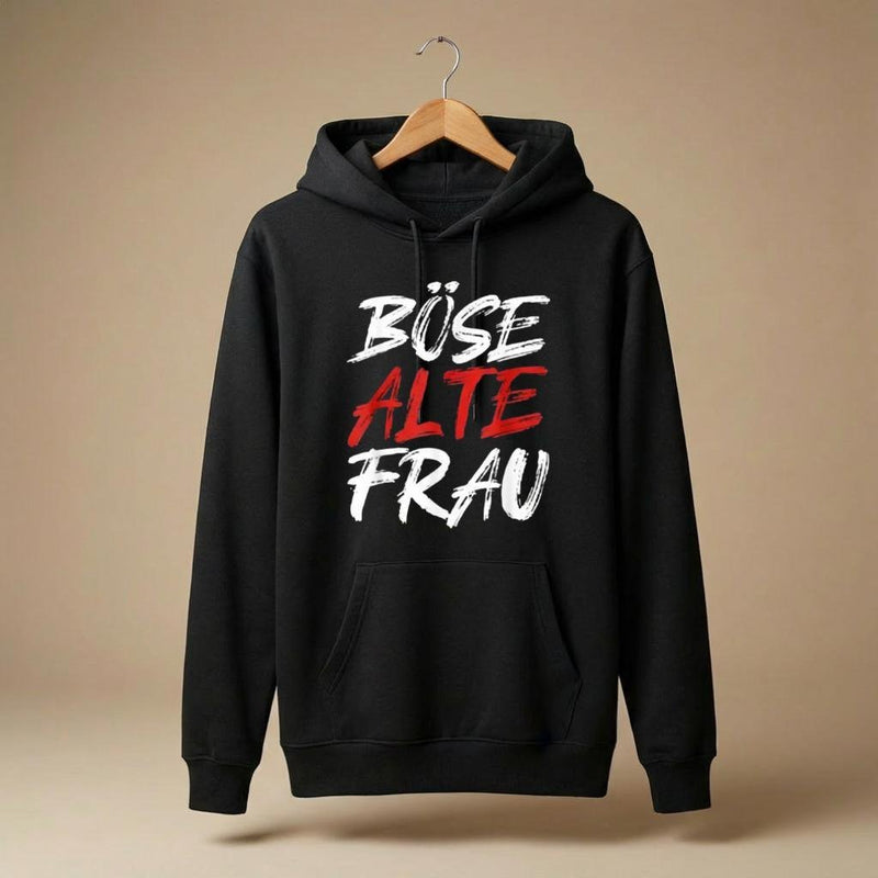 Damen Sprüche Shirt „Böse alte Frau“