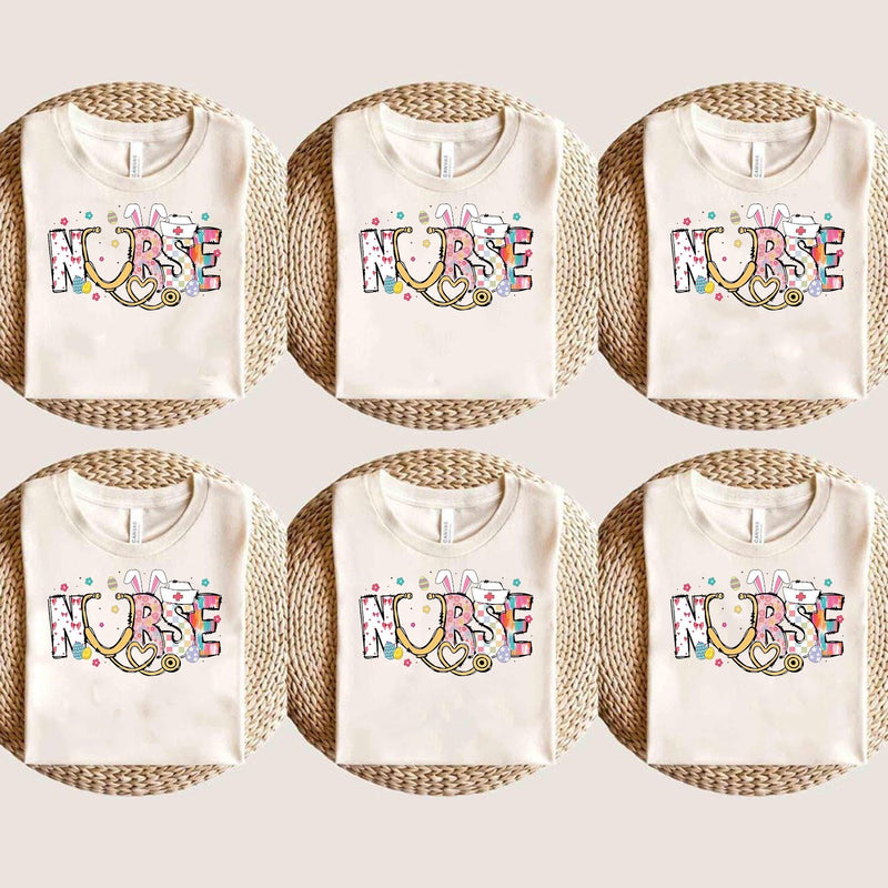 Krankenschwester T-Shirt „Nurse“ zu Ostern