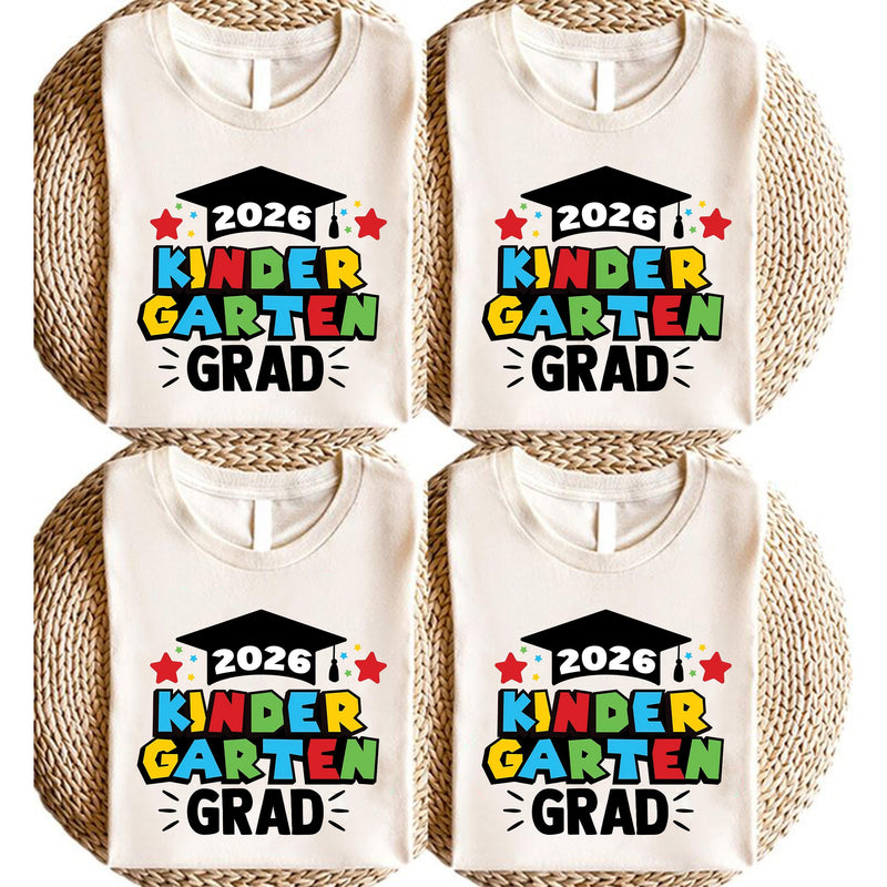 Kita-Abschluss Shirt „2026 Kindergarten Grad“