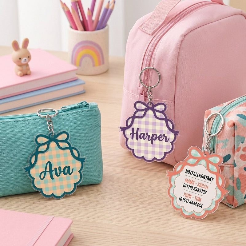 Namensanhänger Kinder personalisiert
