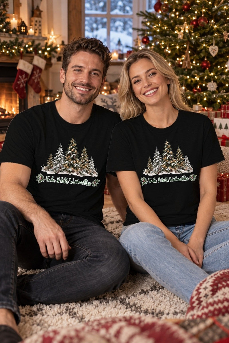 Weihnachtspullover „Frohe & helle Weihnachten“
