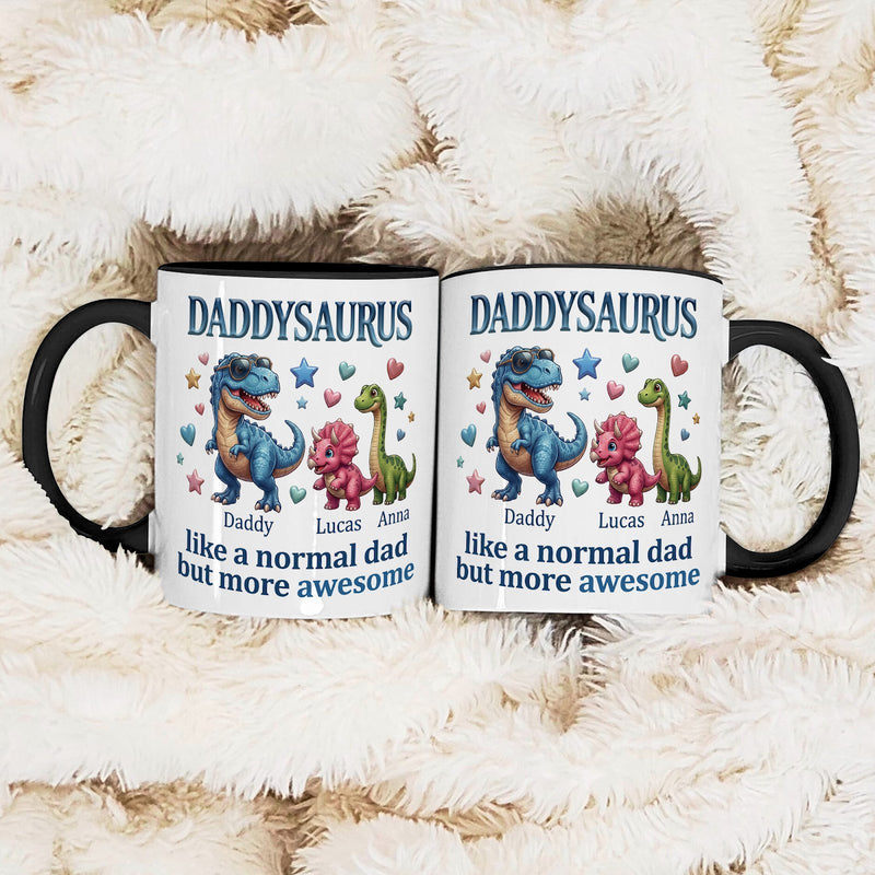 Papa Tasse personalisiert „Daddysaurus“