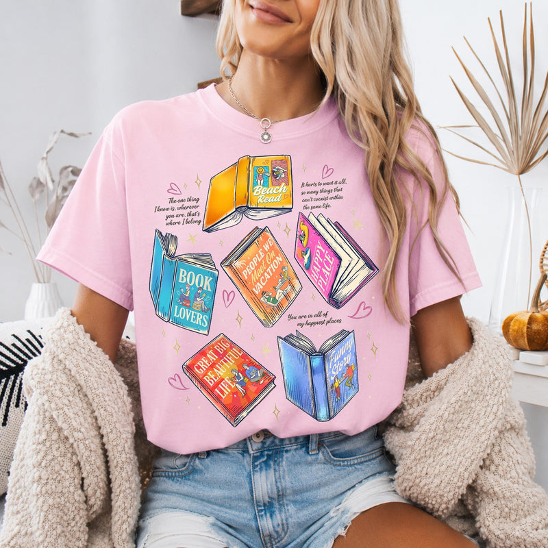 Bücher-Shirt für Romance-Leserinnen