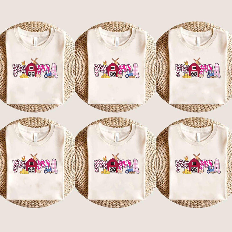 Bauernhof Mama T-Shirt