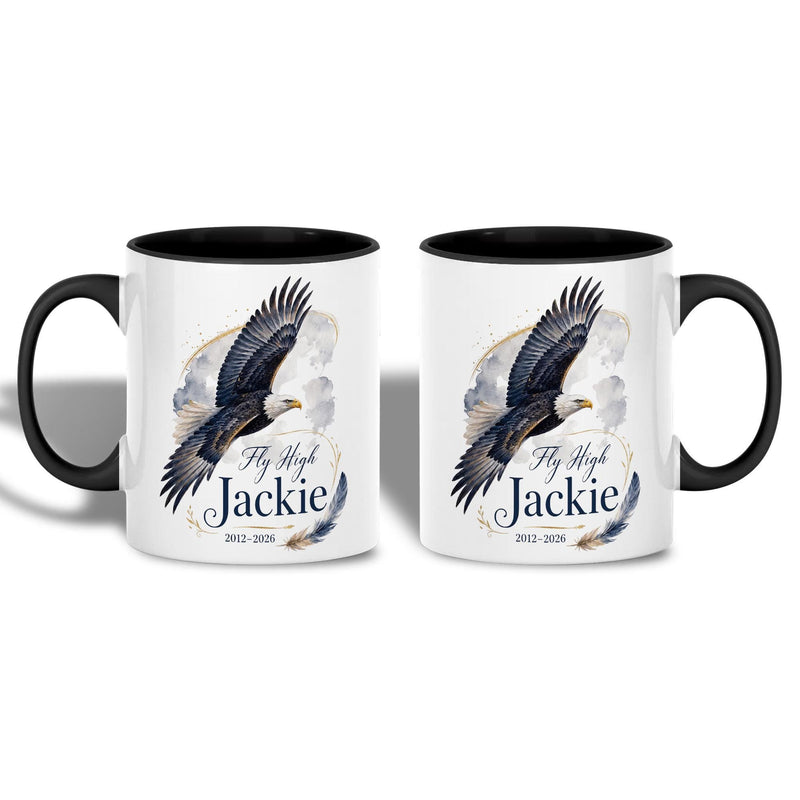 Adler-Tasse „Fly High Jackie“