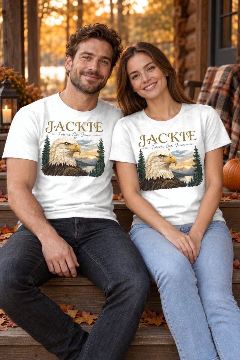 Adler-Shirt „Jackie – Forever Our Queen“