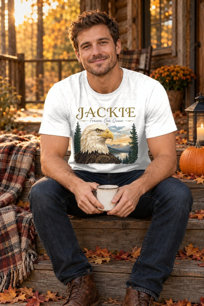 Adler-Shirt „Jackie – Forever Our Queen“