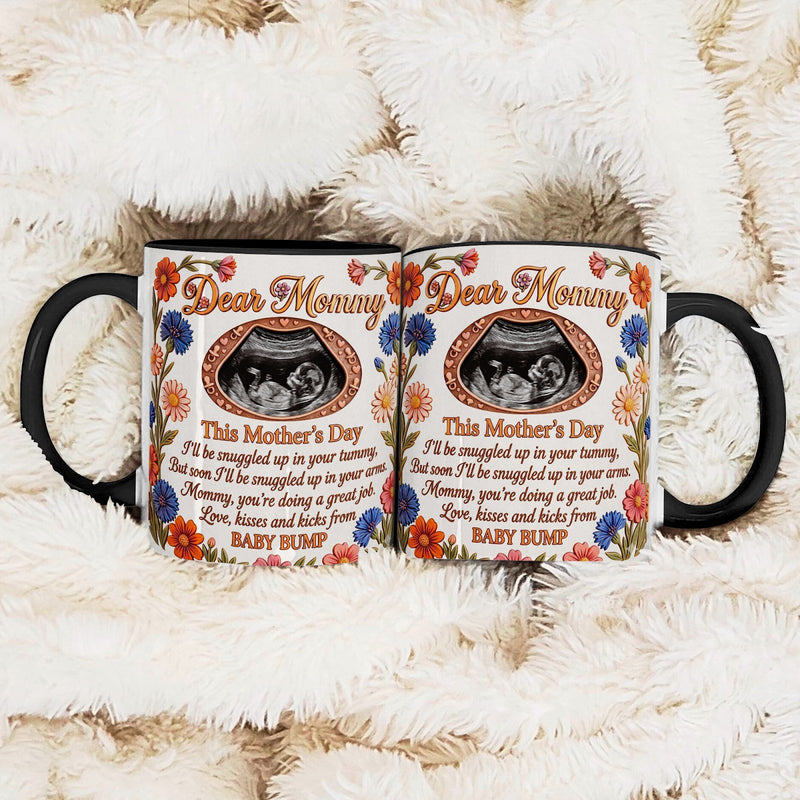 Ultraschall Tasse Muttertag „Dear Mommy“