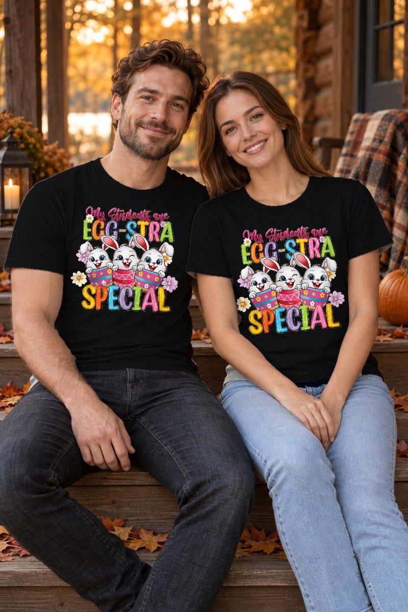 Lehrer Oster T-Shirt „My Students are Egg-stra Special“