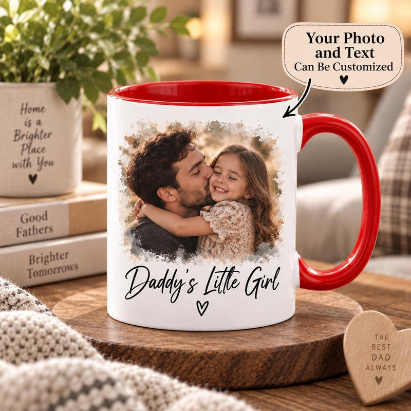Fototasse mit eigenem Foto und Wunschtext wie „Best Family Ever“